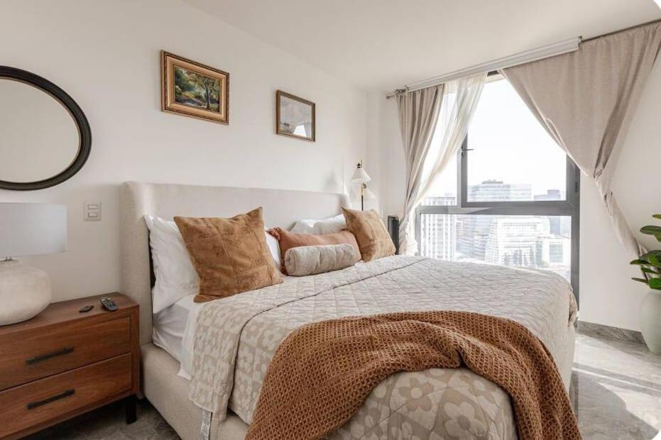 Luxury With Amazing Pool, Gym, Sauna, Wifi Mexico City