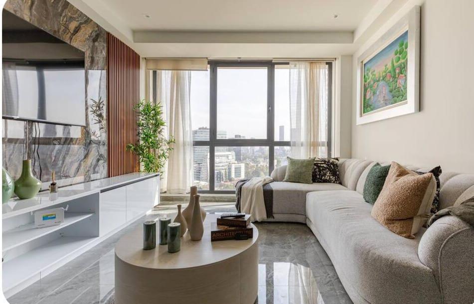 Luxury With Amazing Pool, Gym, Sauna, Wifi Apartment Mexico City